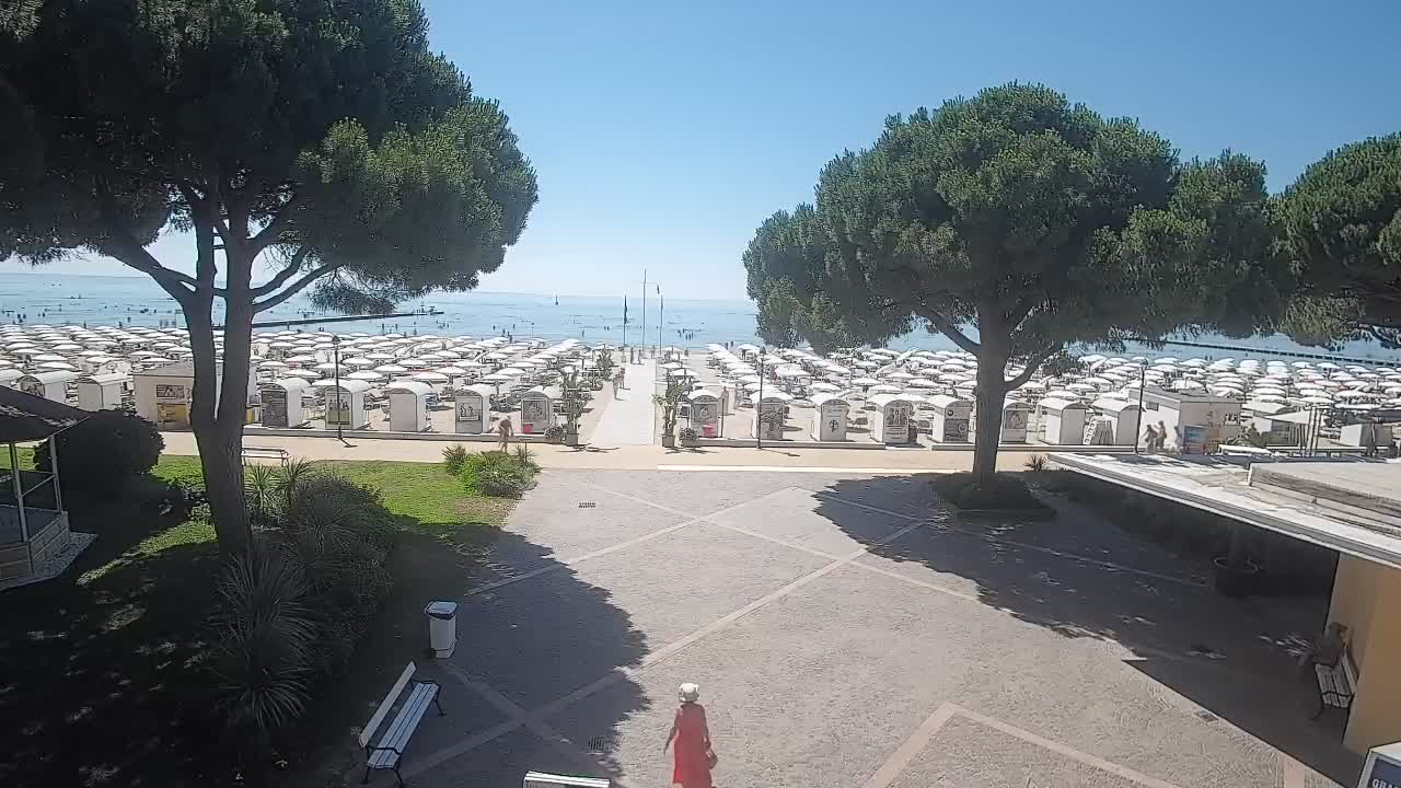 Webcam Grado – Entrée de la plage (Lido di Grado)