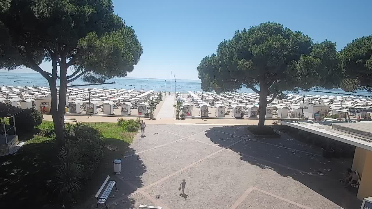 Grado Webcam – Strandzugang am Lido di Grado