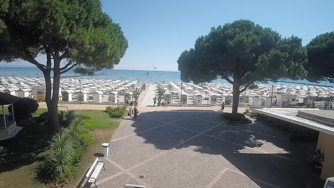 Webcam de Grado – Entrada de la playa (Lido di Grado)