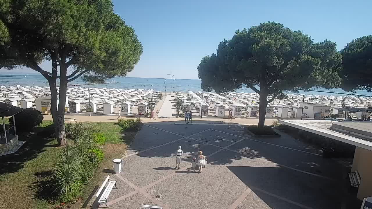 Webcam de Grado – Entrada de la playa (Lido di Grado)