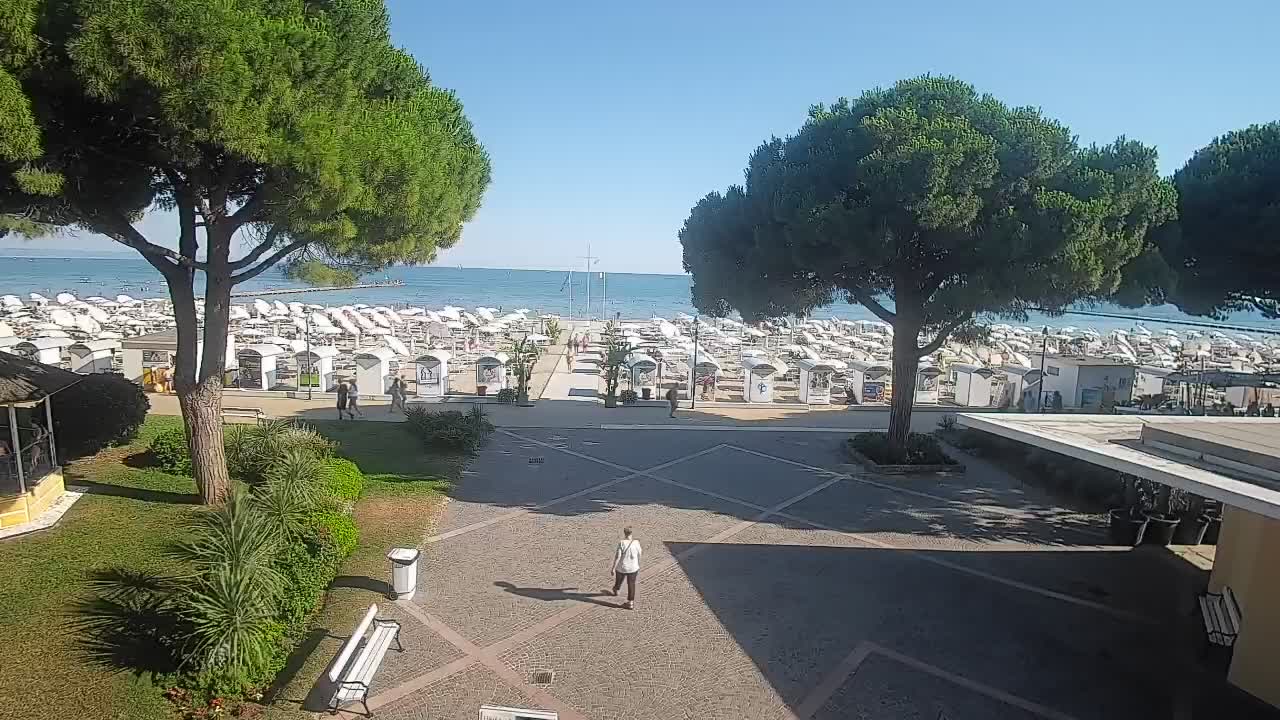 Grado Webcam – Strandzugang am Lido di Grado