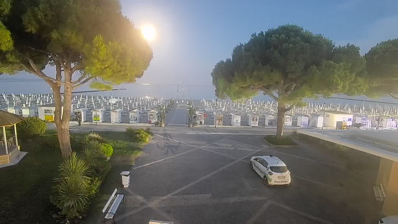 Webcam Grado – Entrée de la plage (Lido di Grado)