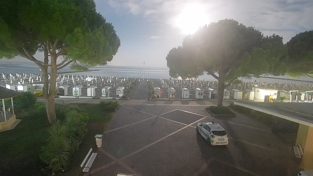 Spletna kamera Gradež (Grado) – Vhod na plažo