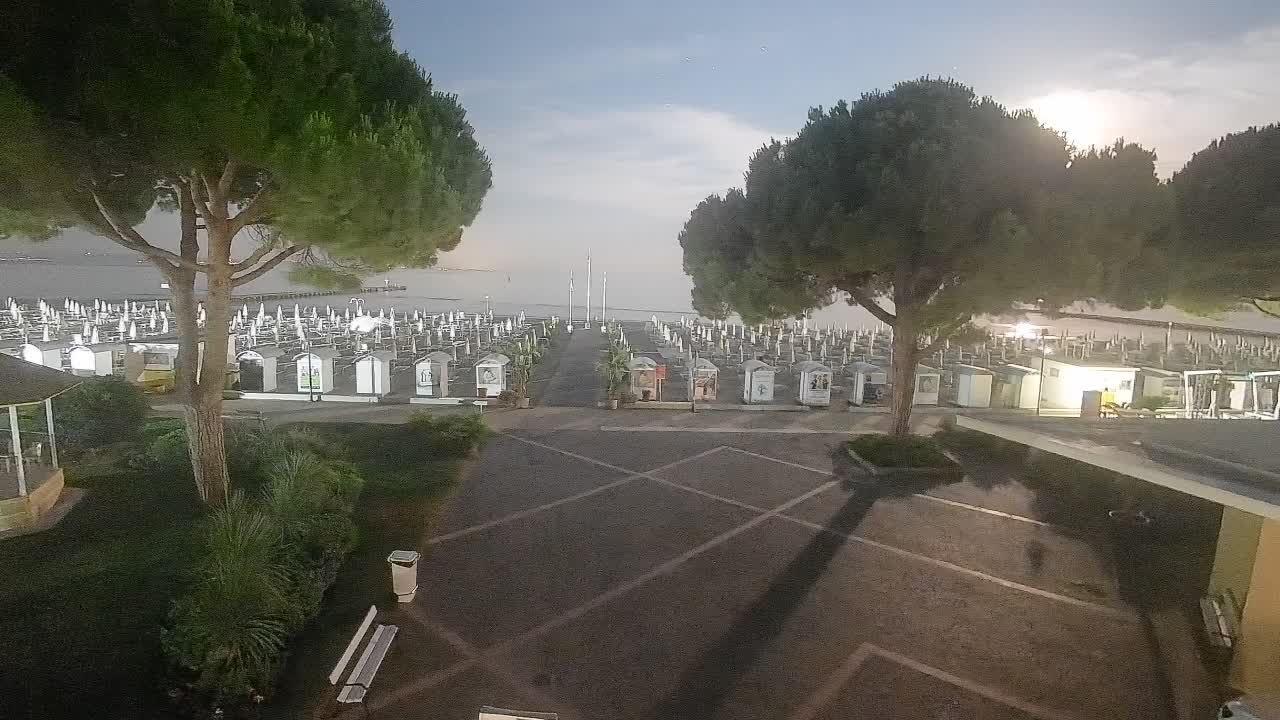 Spletna kamera Gradež (Grado) – Vhod na plažo