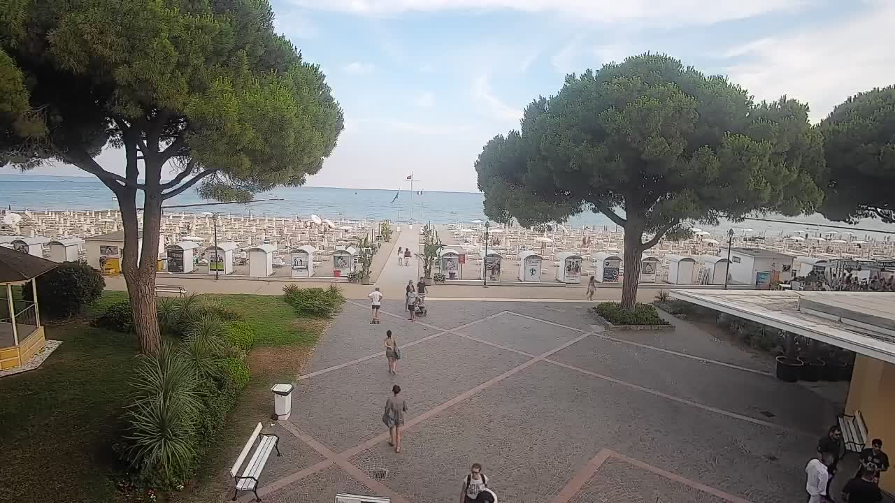 Web kamera Grado – Ulaz na plažu (Lido di Grado)