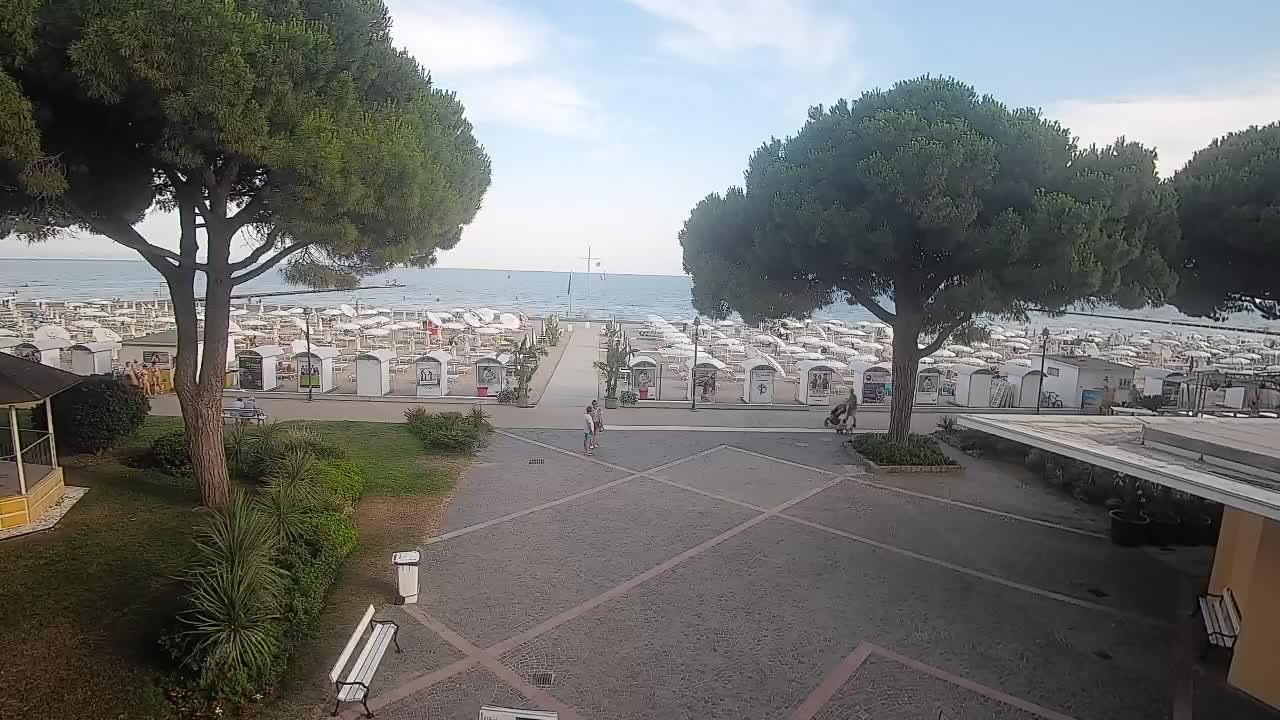 Webcam Grado – Entrée de la plage (Lido di Grado)