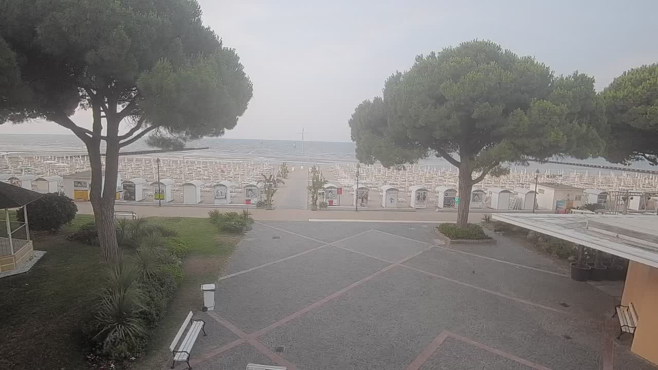 Grado Strand Eingang | Live-Ansicht der Küste