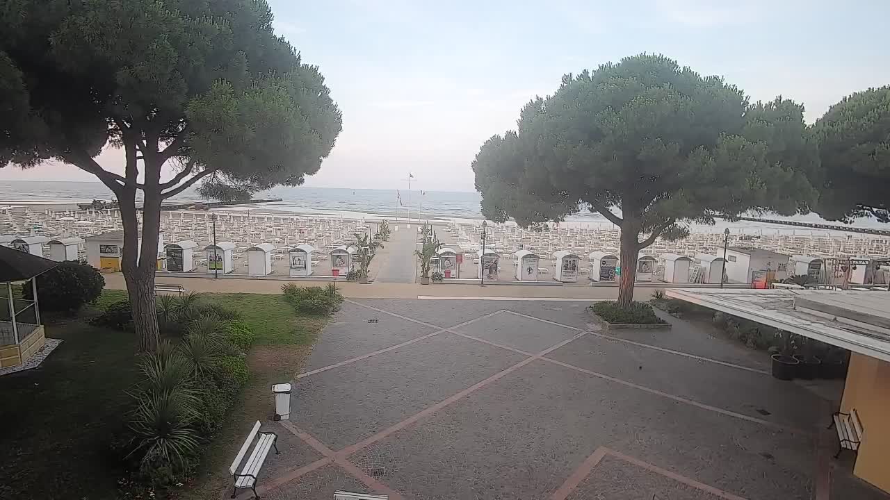 Grado Strand Eingang | Live-Ansicht der Küste