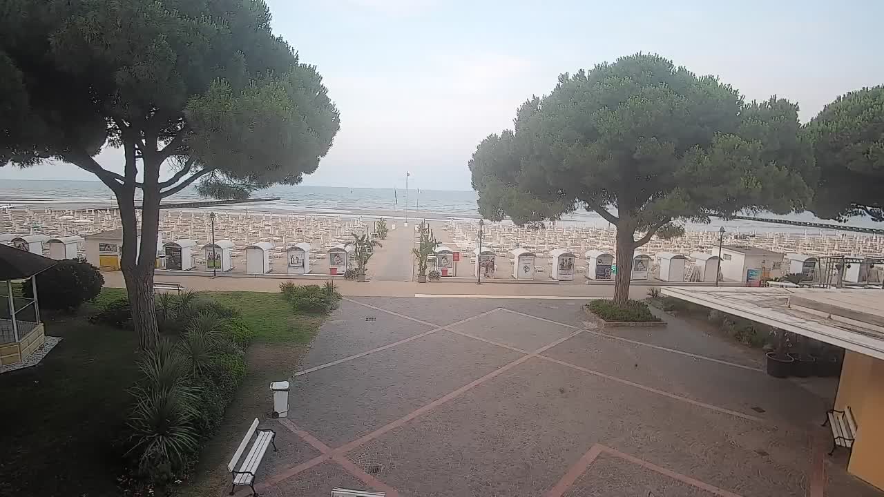 Grado Strand Eingang | Live-Ansicht der Küste
