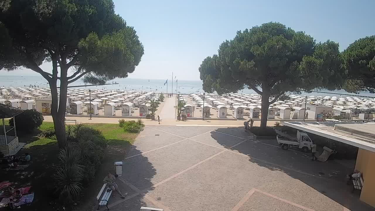 Web kamera Grado – Ulaz na plažu (Lido di Grado)