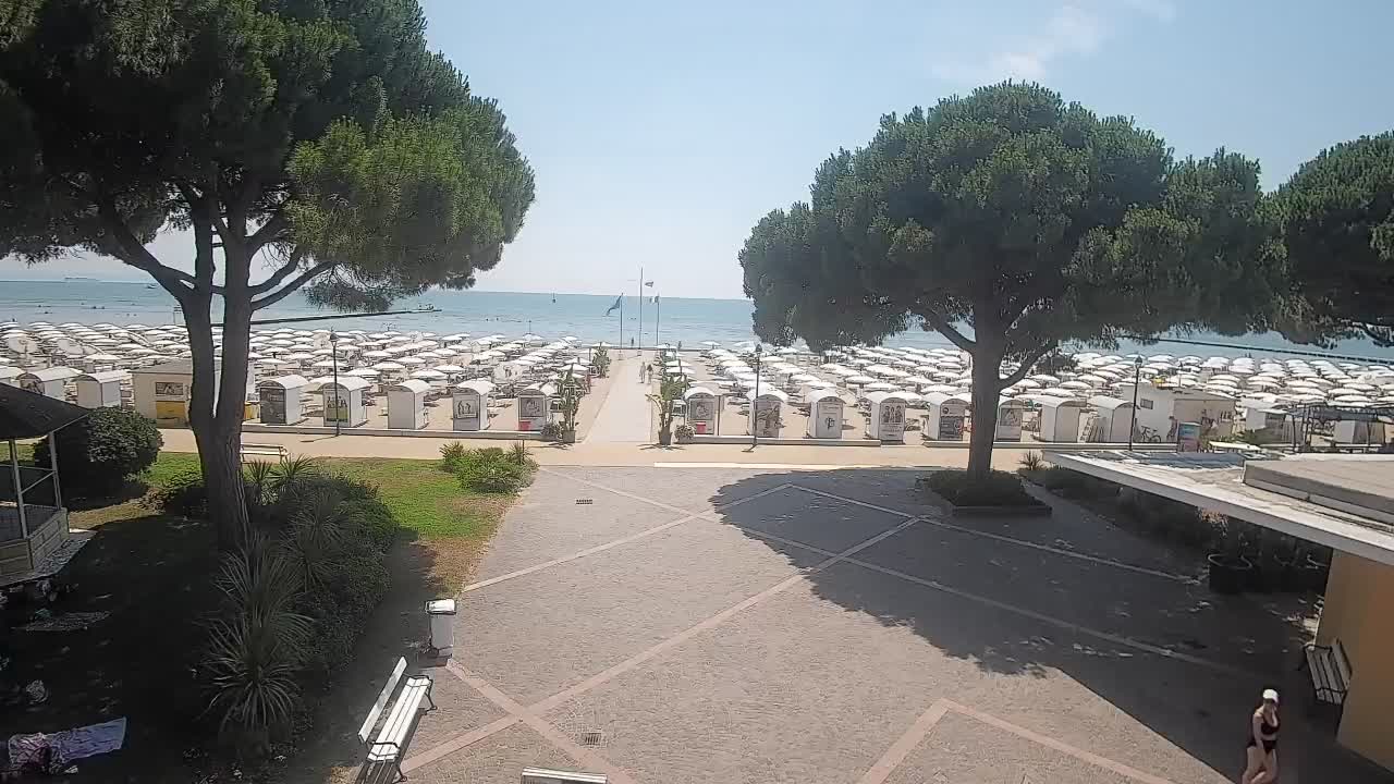 Webcam de Grado – Entrada de la playa (Lido di Grado)