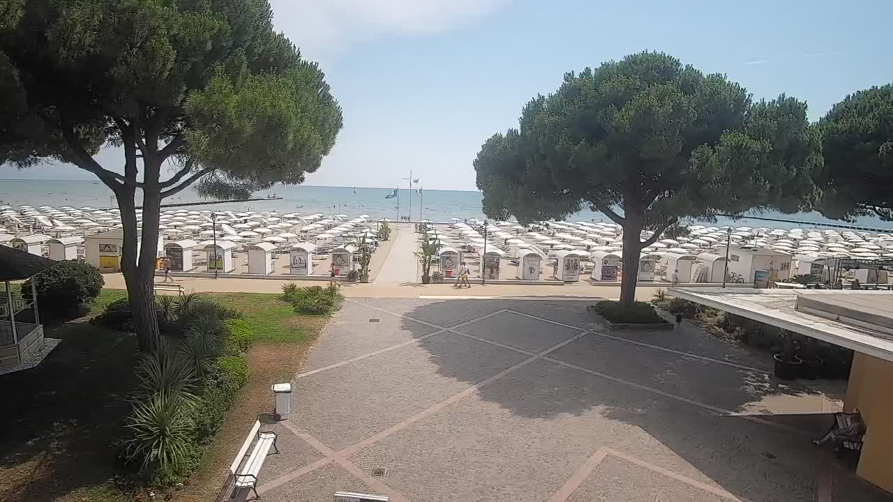 Grado Webcam – Strandzugang am Lido di Grado