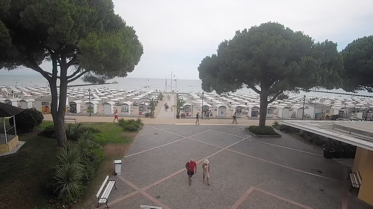 Spletna kamera Gradež (Grado) – Vhod na plažo