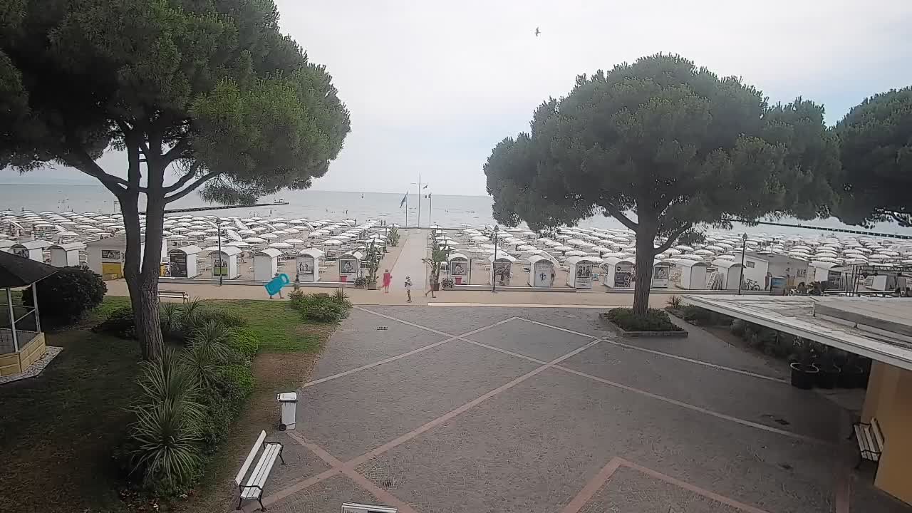 Spletna kamera Gradež (Grado) – Vhod na plažo