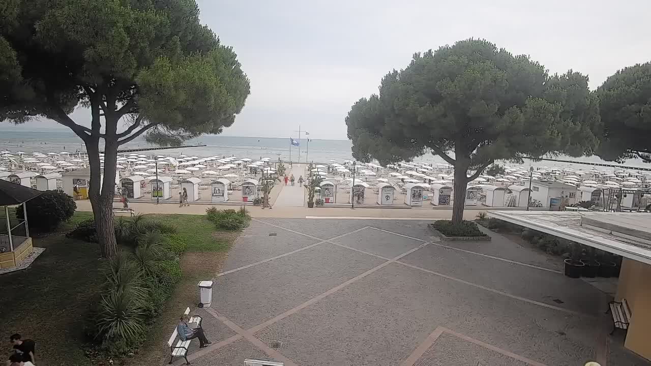 Webcam de Grado – Entrada de la playa (Lido di Grado)