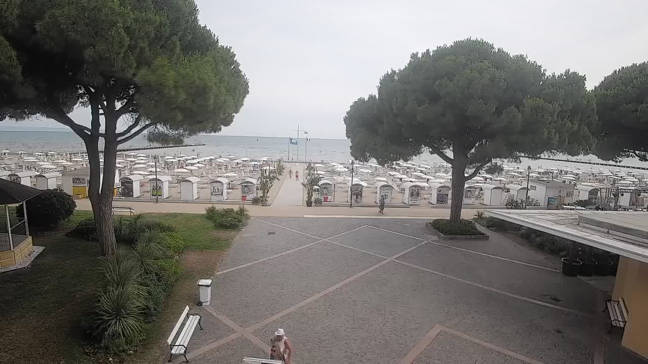 Grado Webcam – Strandzugang am Lido di Grado