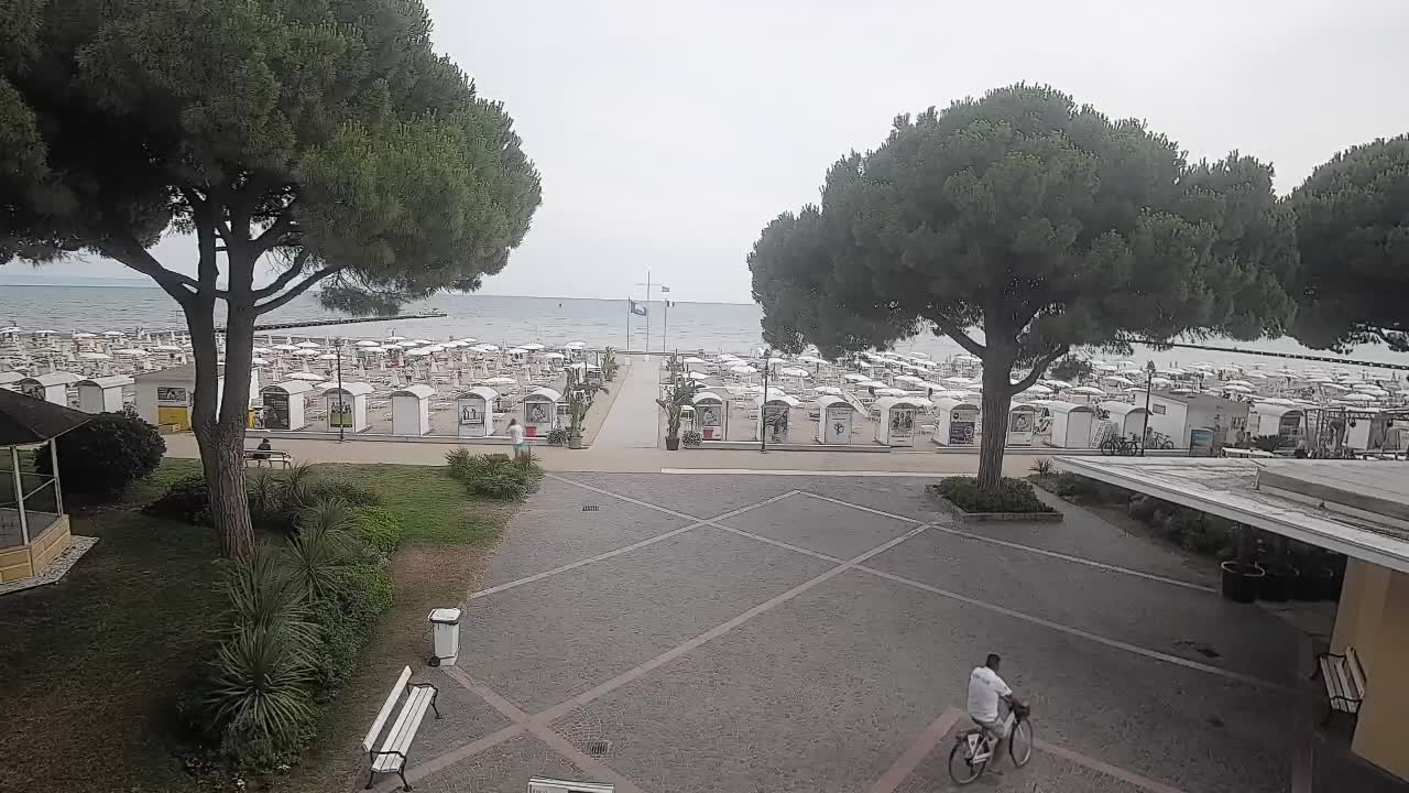 Webcam de Grado – Entrada de la playa (Lido di Grado)