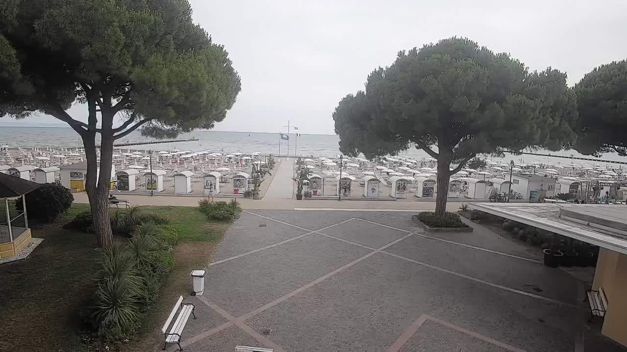 Webcam de Grado – Entrada de la playa (Lido di Grado)