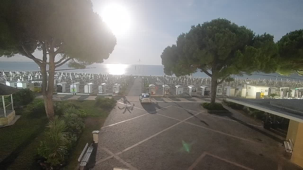 Spletna kamera Gradež (Grado) – Vhod na plažo