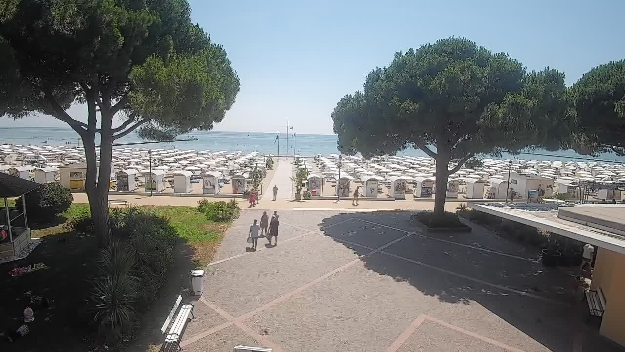 Web kamera Grado – Ulaz na plažu (Lido di Grado)