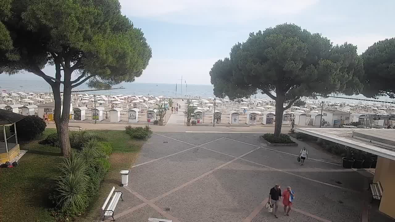 Webcam de Grado – Entrada de la playa (Lido di Grado)
