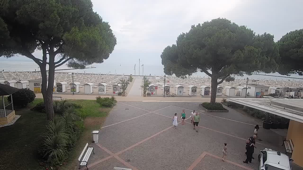 Webcam Grado – Entrée de la plage (Lido di Grado)