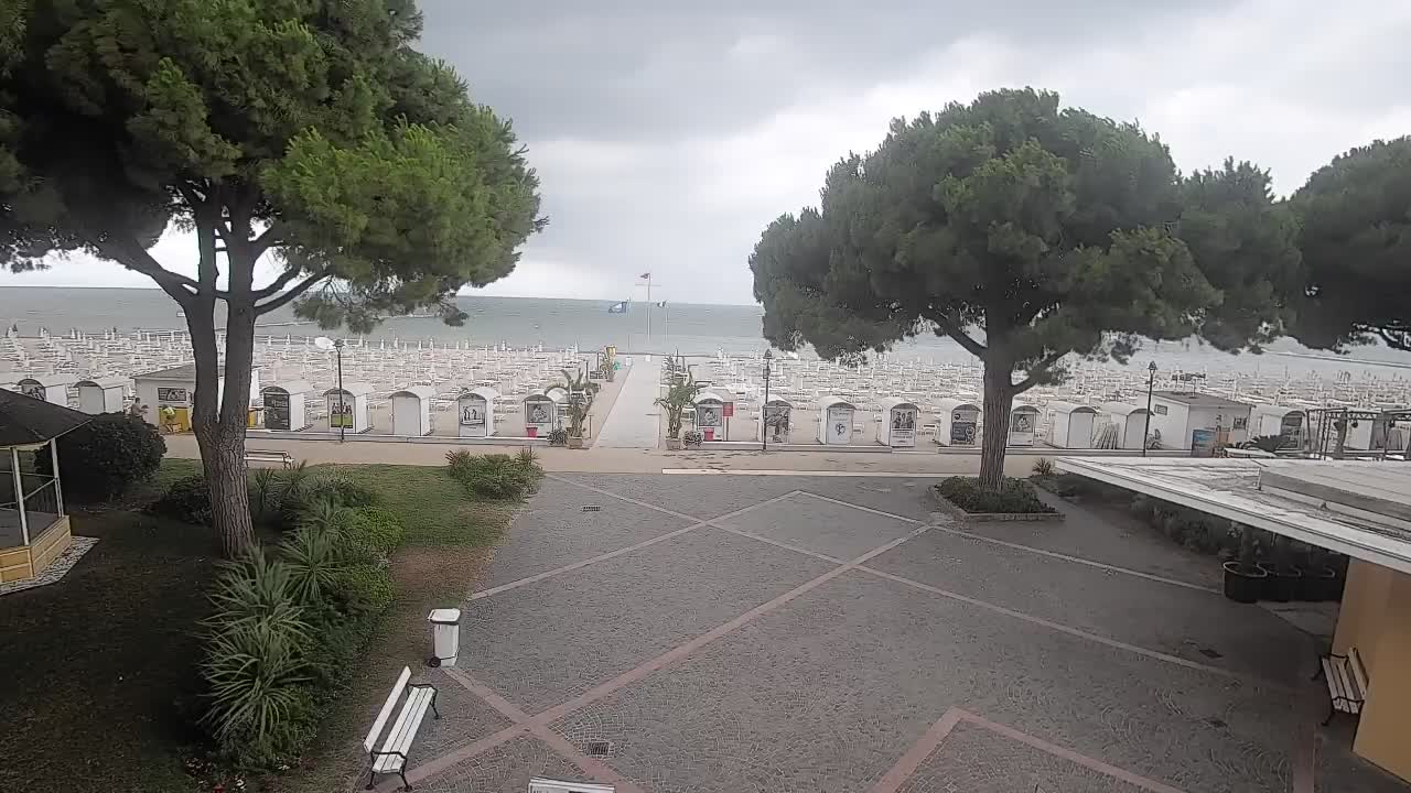 Webcam de Grado – Entrada de la playa (Lido di Grado)
