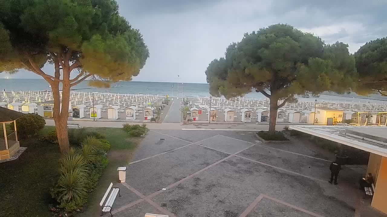 Spletna kamera Gradež (Grado) – Vhod na plažo