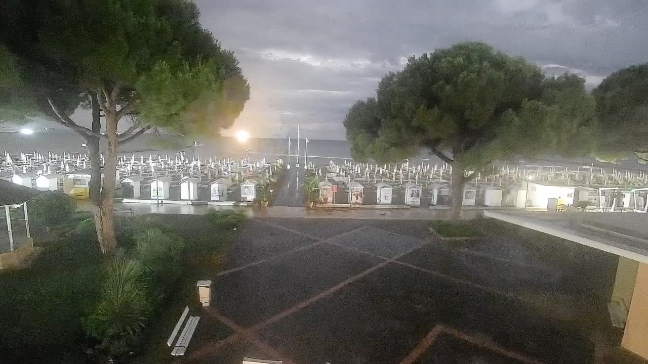 Webcam de Grado – Entrada de la playa (Lido di Grado)