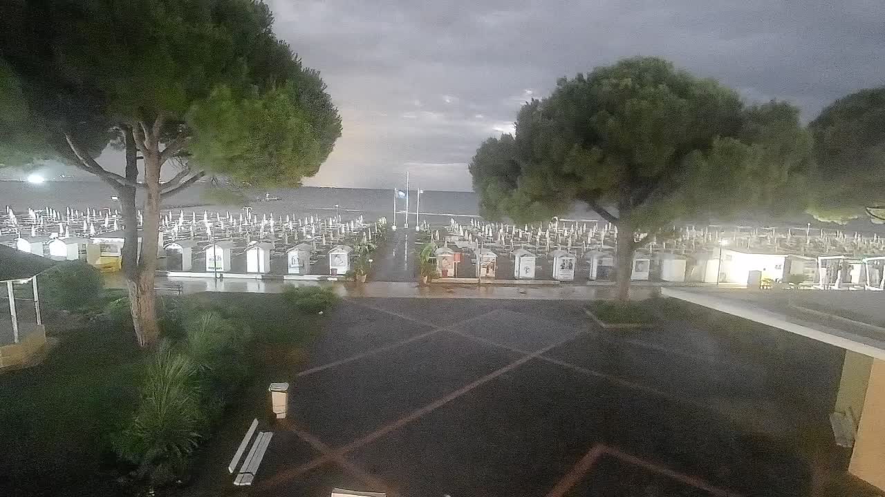Spletna kamera Gradež (Grado) – Vhod na plažo