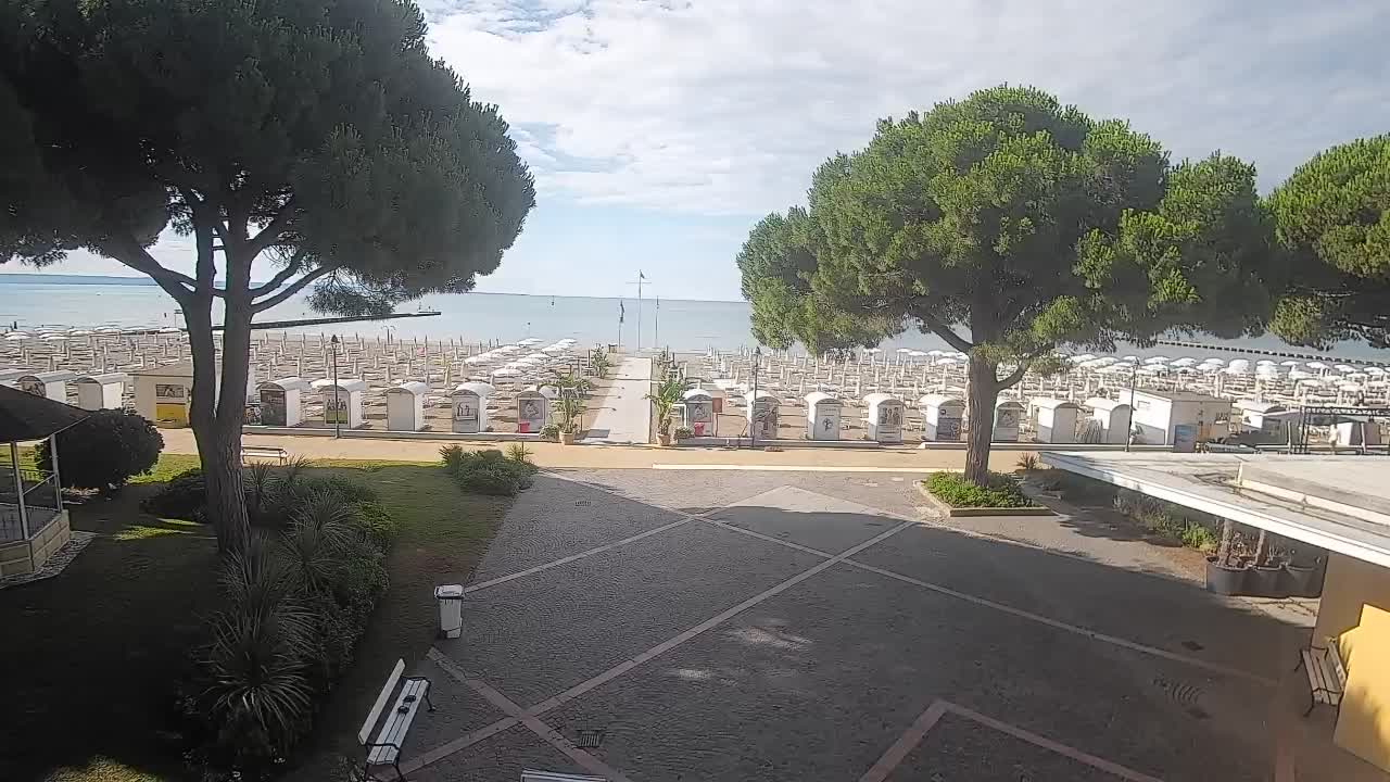 Webcam de Grado – Entrada de la playa (Lido di Grado)