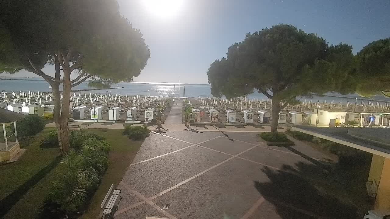 Grado Webcam – Strandzugang am Lido di Grado