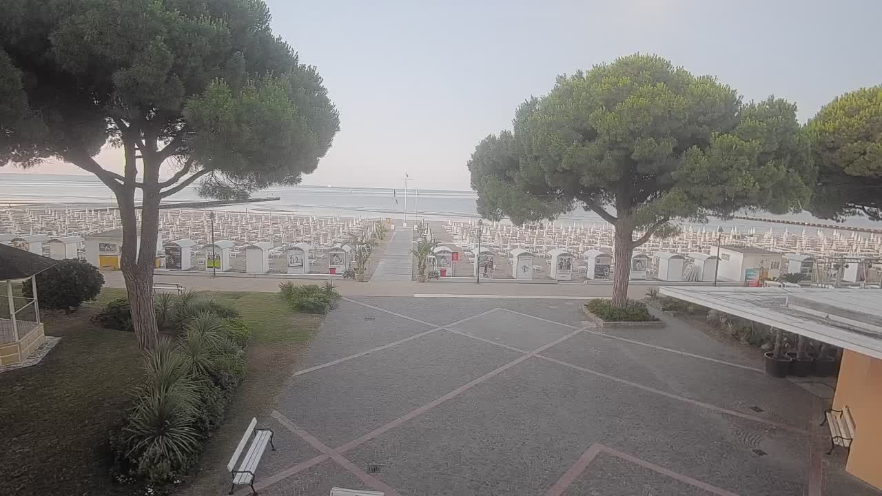 Spletna kamera Gradež (Grado) – Vhod na plažo