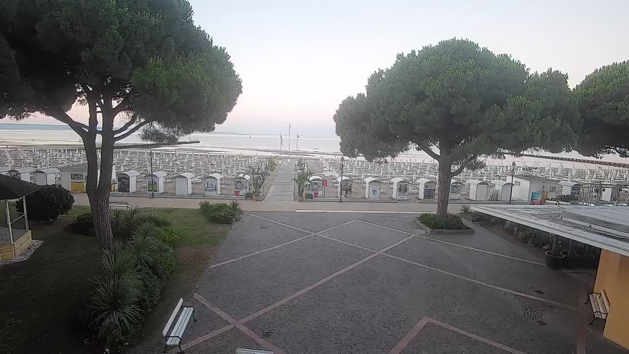 Webcam de Grado – Entrada de la playa (Lido di Grado)