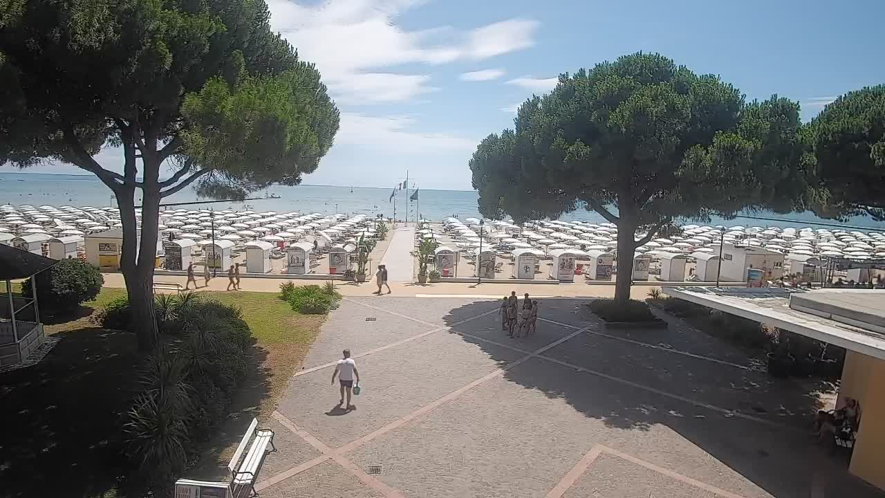 Grado Webcam – Strandzugang am Lido di Grado