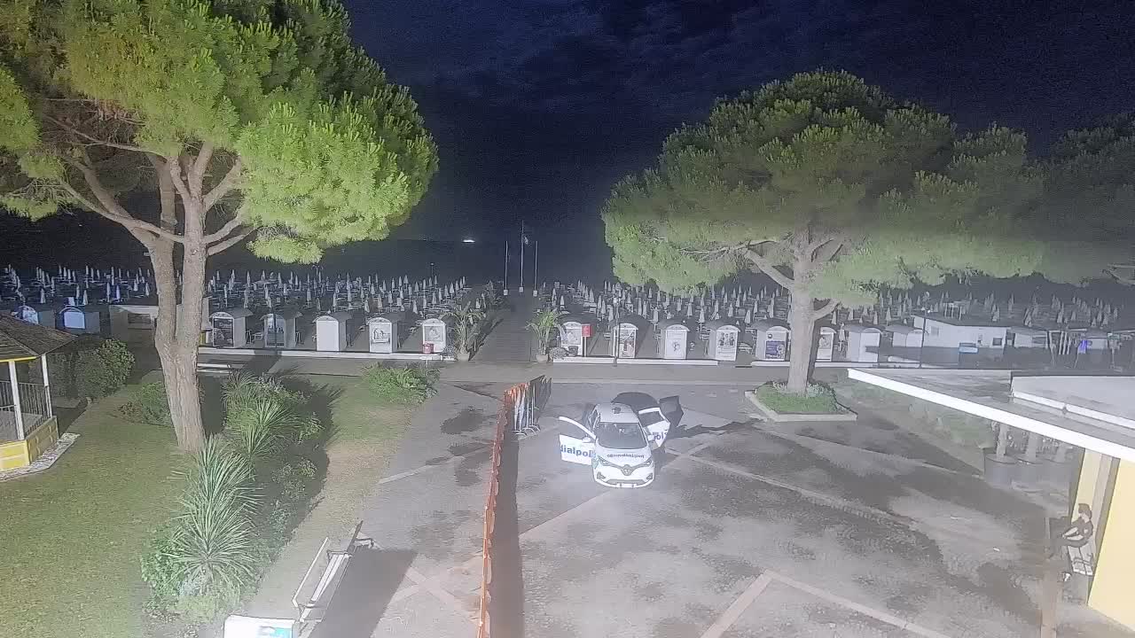 Spletna kamera Gradež (Grado) – Vhod na plažo