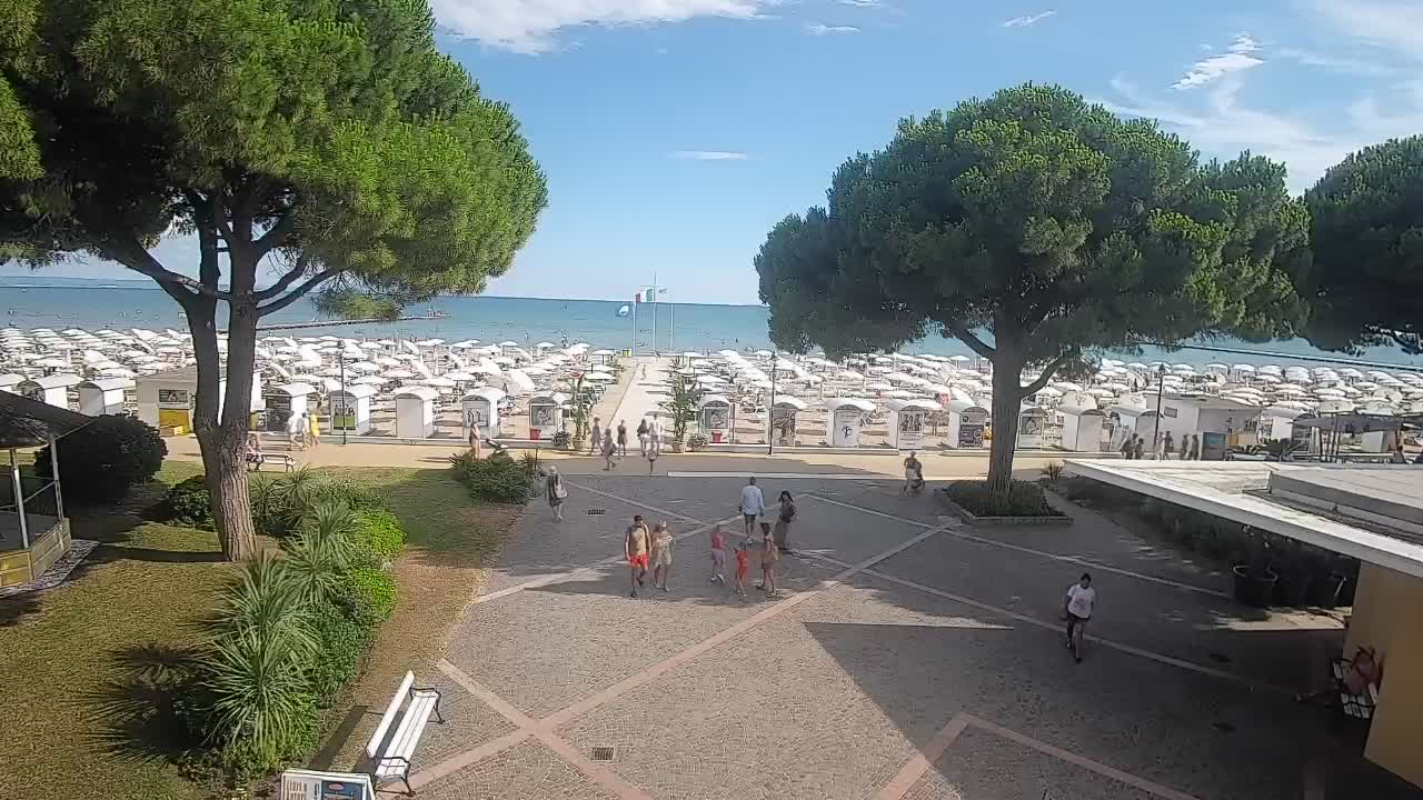 Grado Webcam – Strandzugang am Lido di Grado