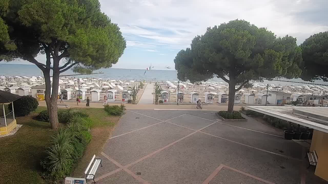Grado Webcam – Strandzugang am Lido di Grado