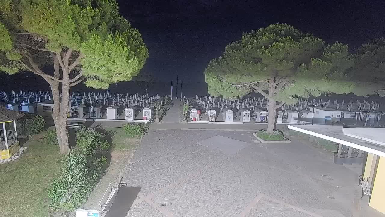 Spletna kamera Gradež (Grado) – Vhod na plažo