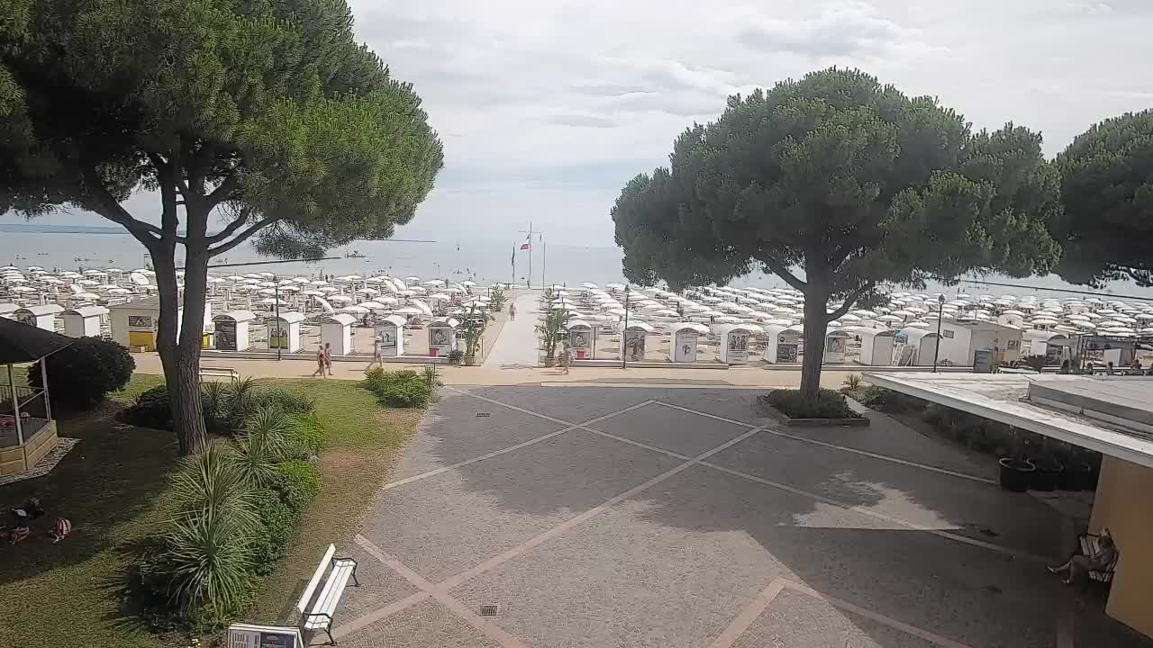 Grado Webcam – Strandzugang am Lido di Grado