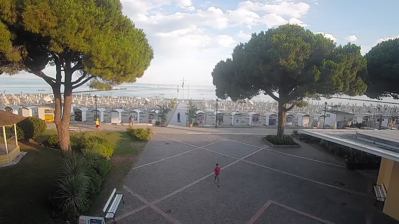 Web kamera Grado – Ulaz na plažu (Lido di Grado)