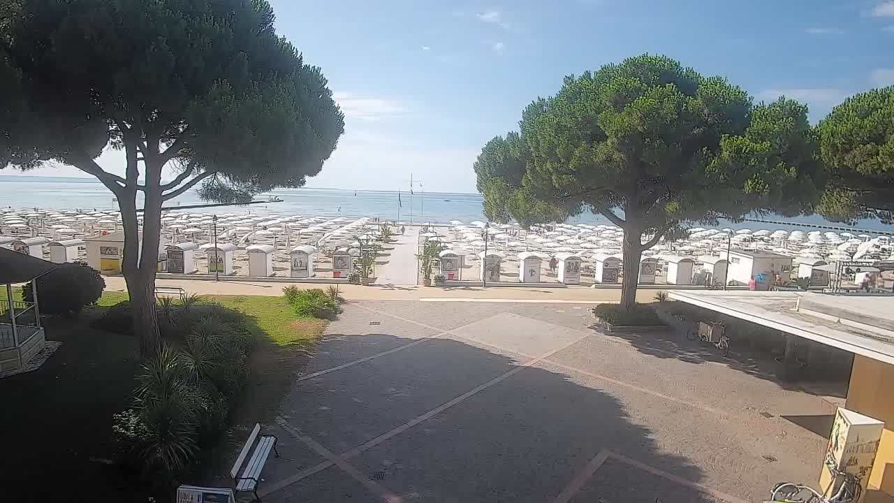 Webcam de Grado – Entrada de la playa (Lido di Grado)