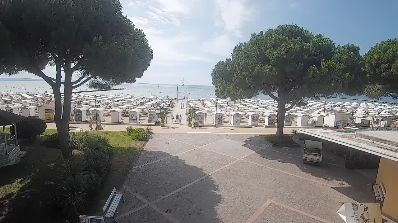 Webcam de Grado – Entrada de la playa (Lido di Grado)