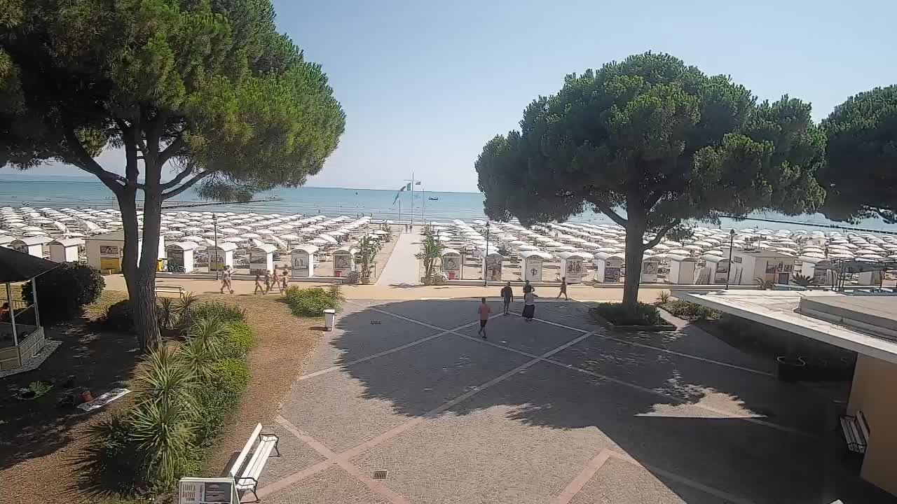 Web kamera Grado – Ulaz na plažu (Lido di Grado)