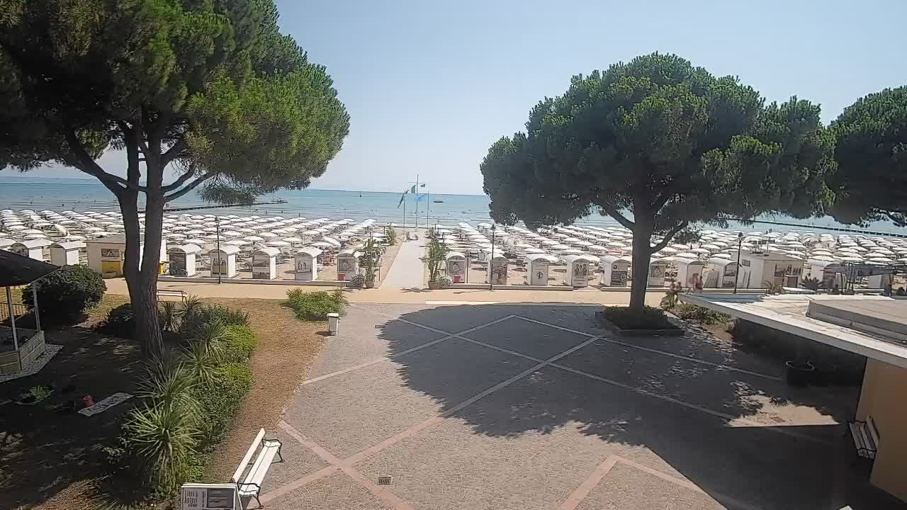 Webcam de Grado – Entrada de la playa (Lido di Grado)