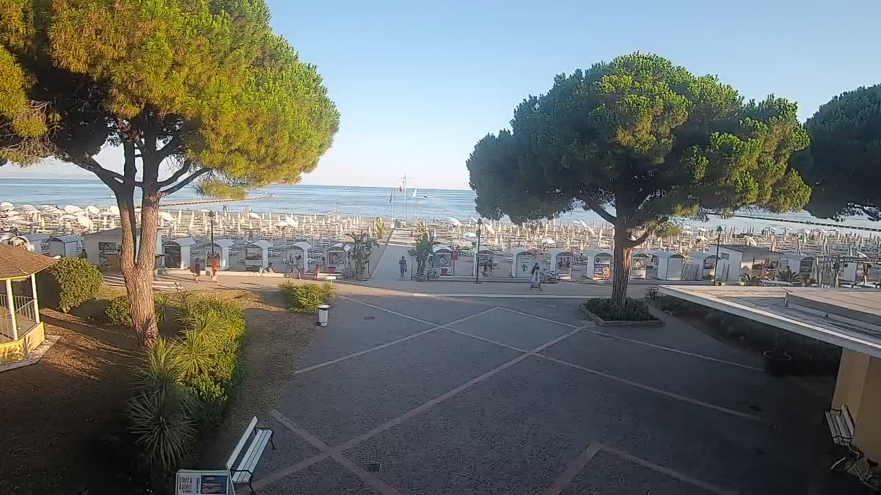 Grado Webcam – Strandzugang am Lido di Grado