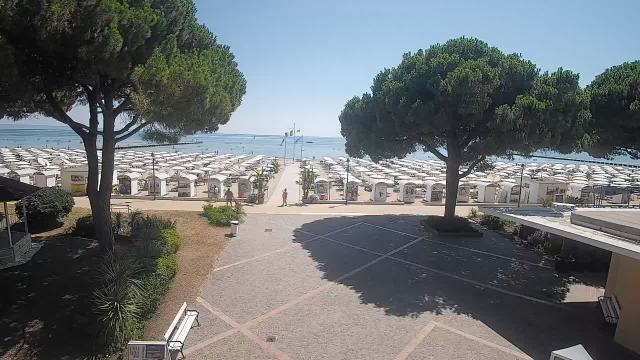 Webcam Grado – Entrée de la plage (Lido di Grado)