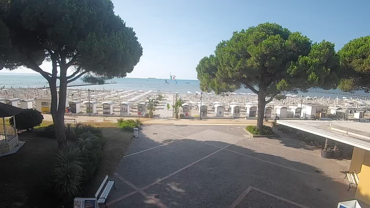 Web kamera Grado – Ulaz na plažu (Lido di Grado)