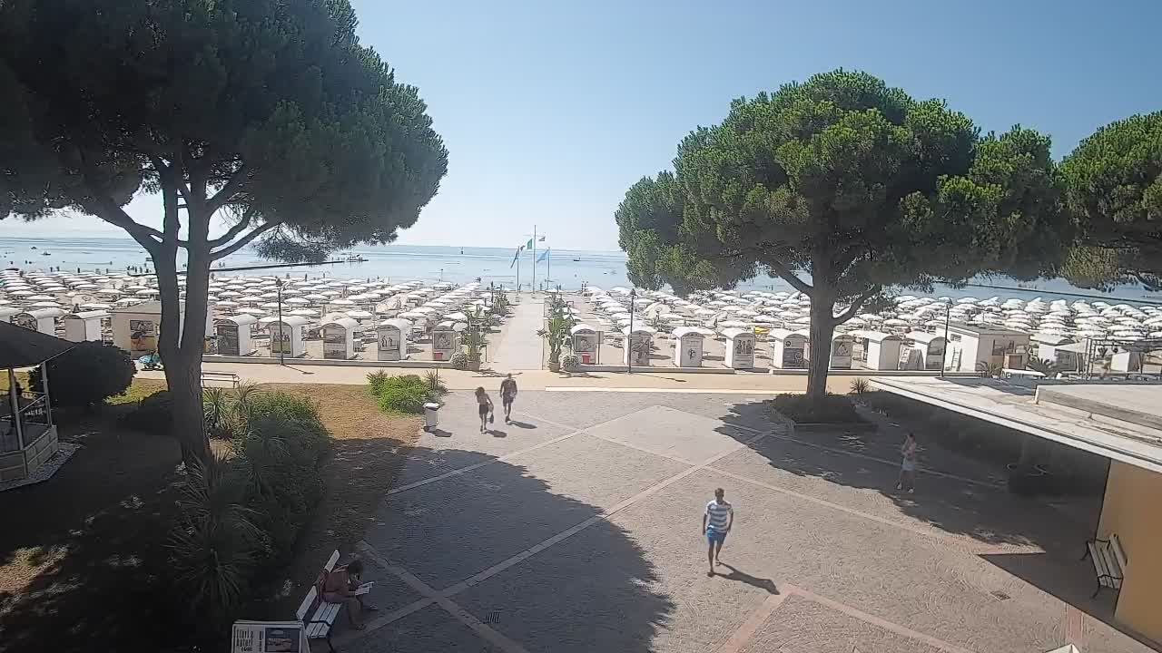 Grado Webcam – Strandzugang am Lido di Grado