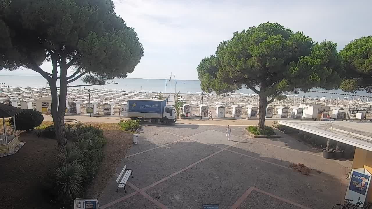 Webcam Grado – Entrée de la plage (Lido di Grado)